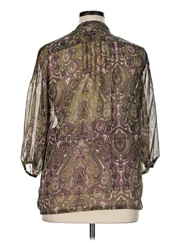 Apt. 9 3/4 Sleeve Blouse (view 2)