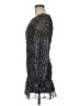 LoveShackFancy 100% Polyester Stars Black Cocktail Dress Size M - photo 5