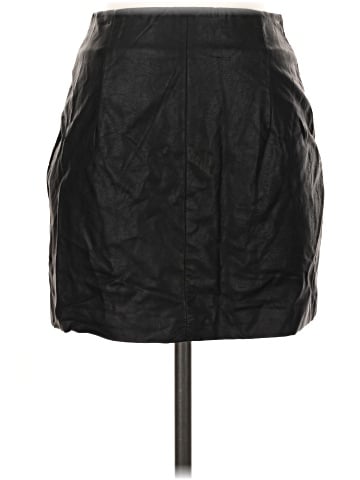 Trafaluc by Zara Faux Leather Skirt (view 1)