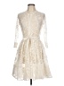 Maje 100% Polyamide Ivory Cocktail Dress Size EU (FR) 42 / US 10 - photo 1