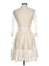 Maje 100% Polyamide Ivory Cocktail Dress Size EU (FR) 42 / US 10 - photo 2