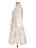Maje 100% Polyamide Ivory Cocktail Dress Size EU (FR) 42 / US 10 - photo 5