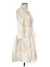 Maje 100% Polyamide Ivory Cocktail Dress Size EU (FR) 42 / US 10 - photo 4