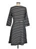Old Navy Stripes Black Casual Dress Size L - photo 2