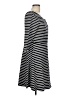 Old Navy Stripes Black Casual Dress Size L - photo 4