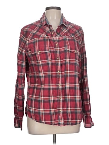 Jachs Girlfriend Long Sleeve Button-Down Shirt (view 1)