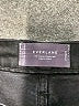 Everlane 100% Cotton Black Jeans Size 27 WAIST REG - photo 7