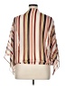 Maurices 100% Polyester Stripes Ivory 3/4 Sleeve Blouse Size XL - photo 2