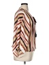 Maurices 100% Polyester Stripes Ivory 3/4 Sleeve Blouse Size XL - photo 4
