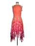 Studio One Paisley Orange Cocktail Dress Size 8 - photo 1