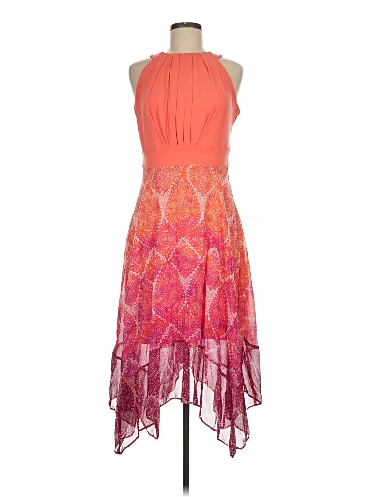 Pre-owned Studio One Cocktail Dress In Orange
