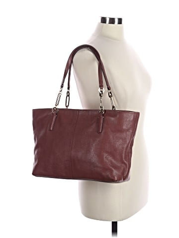 Coach Leather Tote (view 2)