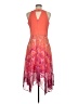 Studio One Paisley Orange Cocktail Dress Size 8 - photo 2