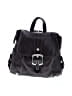 B Makowsky 100% Leather Black Backpack One size - photo 1