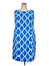 Alyx Argyle Blue Casual Dress Size 18 - photo 1