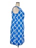 Alyx Argyle Blue Casual Dress Size 18 - photo 4