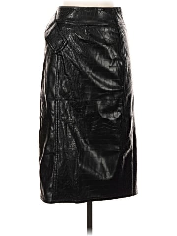 H&M Faux Leather Skirt (view 2)