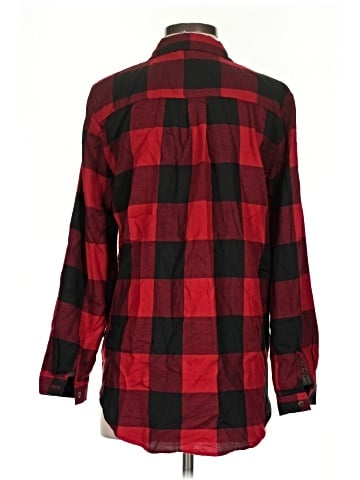 Hippie Rose Long Sleeve Button-Down Shirt (view 2)