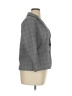 Elle Checkered-gingham Gray Blazer Size XL - photo 4