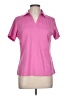 Assorted Brands 100% Polyester Pink Short Sleeve Polo Size L - photo 1