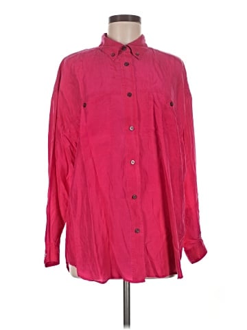 Forenza Long Sleeve Silk Top (view 1)