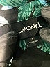 Monki 100% Polyester Print Teal Casual Dress Size S - photo 7