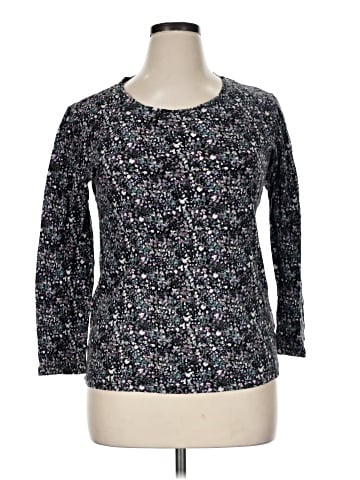 Daisy Fuentes 3/4 Sleeve T-Shirt (view 1)