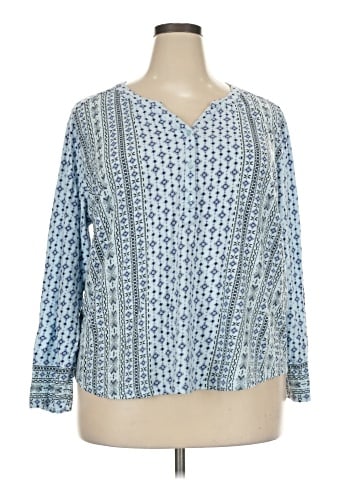 Style&Co 3/4 Sleeve Blouse (view 1)