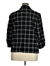 Elle Plaid Black Blazer Size XL - photo 2