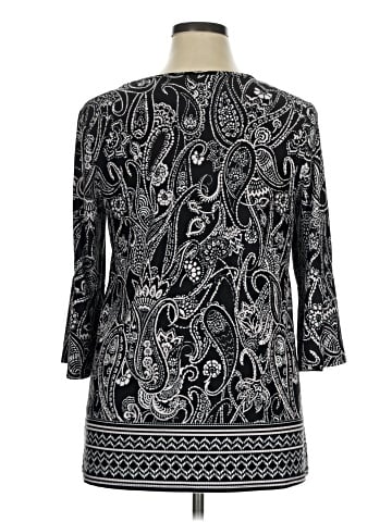Apt. 9 3/4 Sleeve Top (view 2)