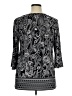 Apt. 9 Black 3/4 Sleeve Top Size XL - photo 2