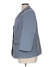 Kasper 100% Polyester Houndstooth Blue Blazer Size 14 - photo 5