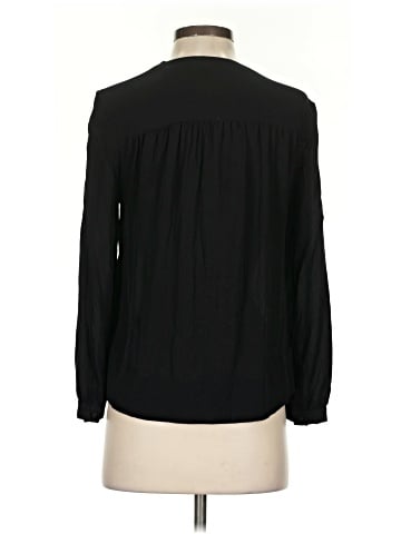 Rebecca Minkoff Long Sleeve Silk Top (view 2)