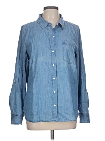 Tommy Hilfiger Long Sleeve Button-Down Shirt (view 1)