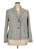 Kasper Plaid Gray Blazer Size 18 - photo 1