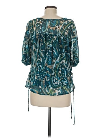 a.n.a. A New Approach 3/4 Sleeve Blouse (view 2)