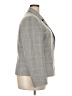 Kasper Plaid Gray Blazer Size 18 - photo 4