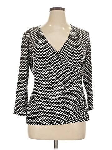 Liz Claiborne 3/4 Sleeve Top (view 1)