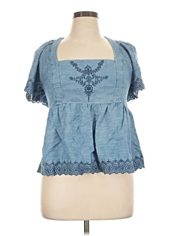 Old Navy Short Sleeve Blouse (view 1)