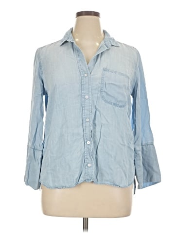 Bella Dahl 3/4 Sleeve Button-Down Shirt (view 1)