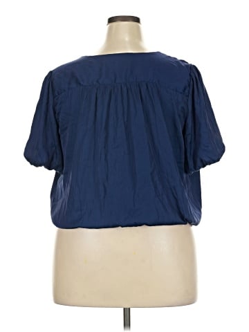 Ann Taylor Short Sleeve Blouse (view 2)