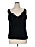 Chico's 100% Cotton Black Tank Top Size XL - photo 1
