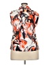 Unbranded 100% Polyester Orange Sleeveless Blouse Size XXL - photo 2