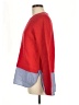 J.Crew 100% Cotton Color Block Red Pullover Sweater Size M - photo 5