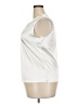 Unbranded 100% Polyester Ivory Sleeveless Blouse Size XXL - photo 5