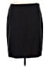 The Limited 100% Polyester Solid Black Formal Skirt Size 10 - photo 1