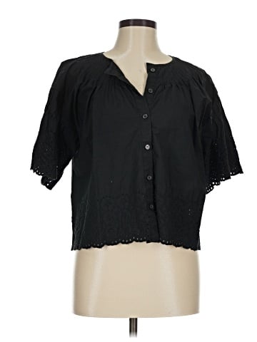 J.Crew Collection Short Sleeve Blouse (view 1)