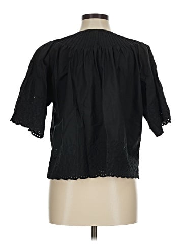 J.Crew Collection Short Sleeve Blouse (view 2)