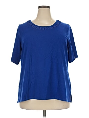 Isaac Mizrahi LIVE! Short Sleeve Top (view 1)