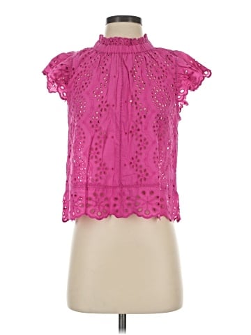 Jennifer & Grace Short Sleeve Blouse (view 1)